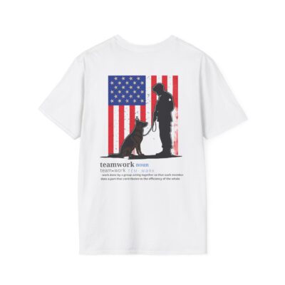 TEAMWORK K9 Law Enforcement MWD tshirt – Teamwork Slogan/Definition