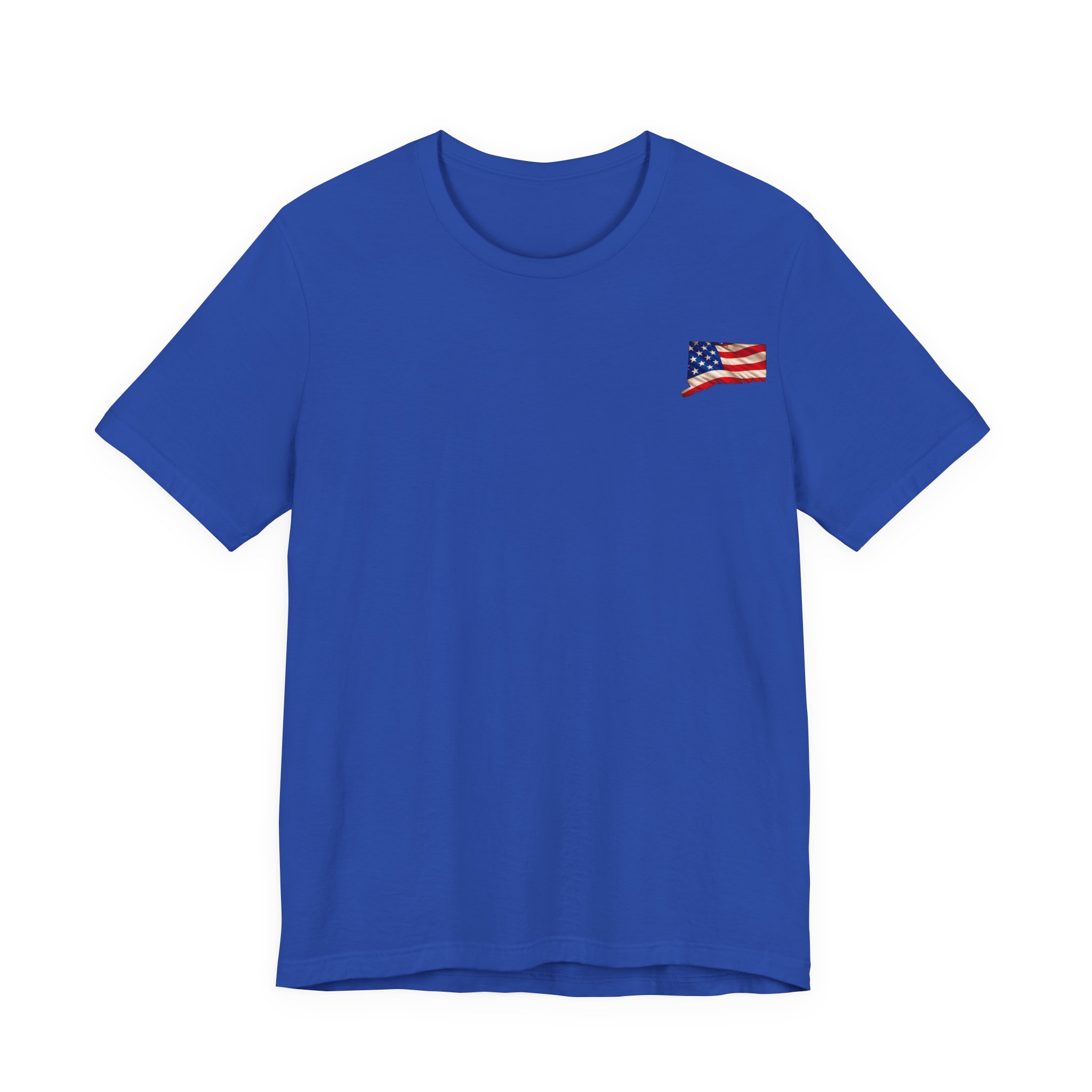 Connecticut Veteran T-Shirt — American Flag Alaska Map Military Tribute Tee - Image 36