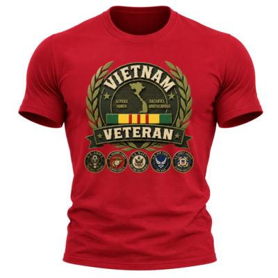 Vietnam Veteran Shirt, Military Veteran Tee, Vietnam War Tribute Apparel, Patriotic Fishing Gift for Veteran Dad, WARDOGS™