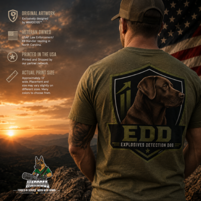EDD Explosives Detection Dog T-Shirt