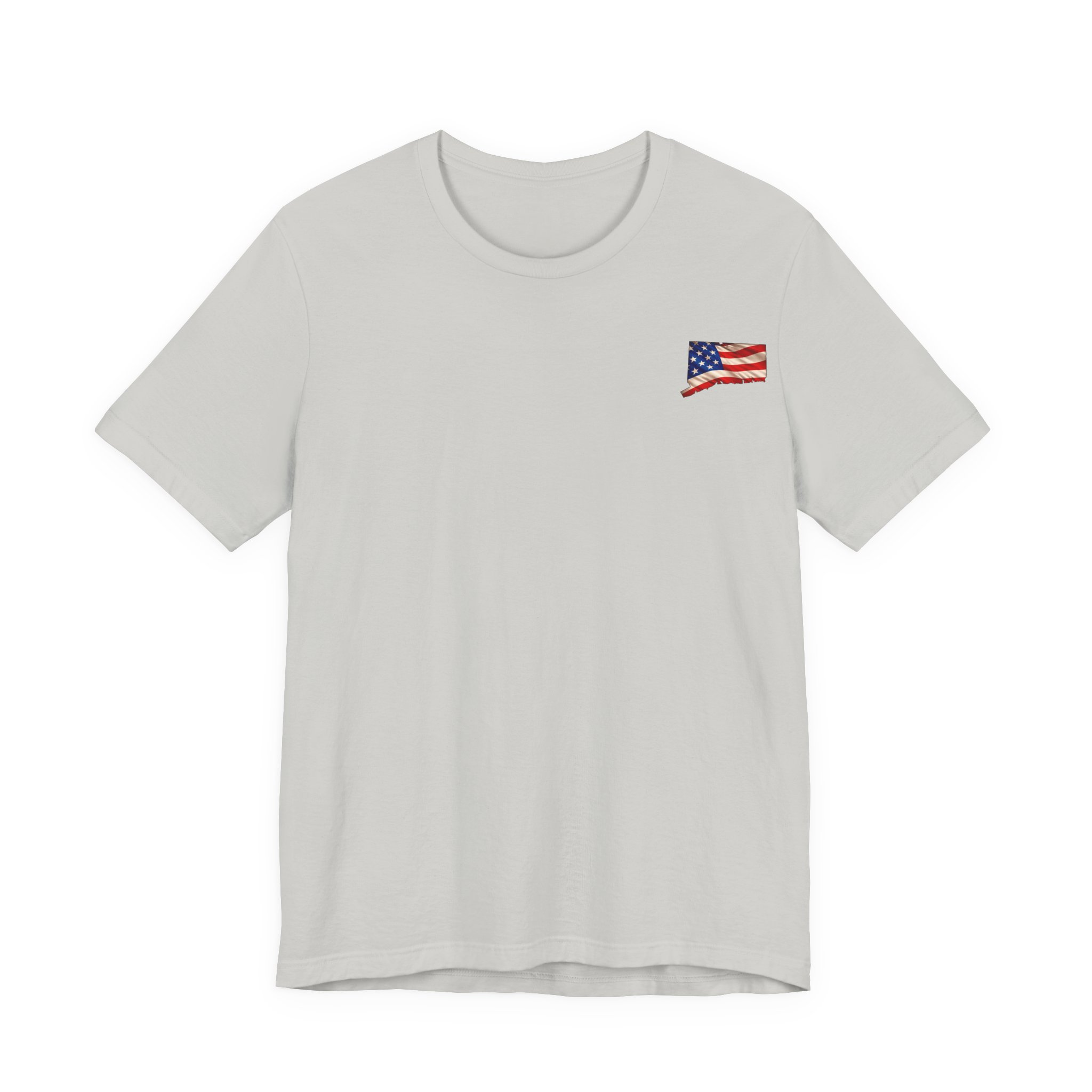 Connecticut Veteran T-Shirt — American Flag Alaska Map Military Tribute Tee - Image 16