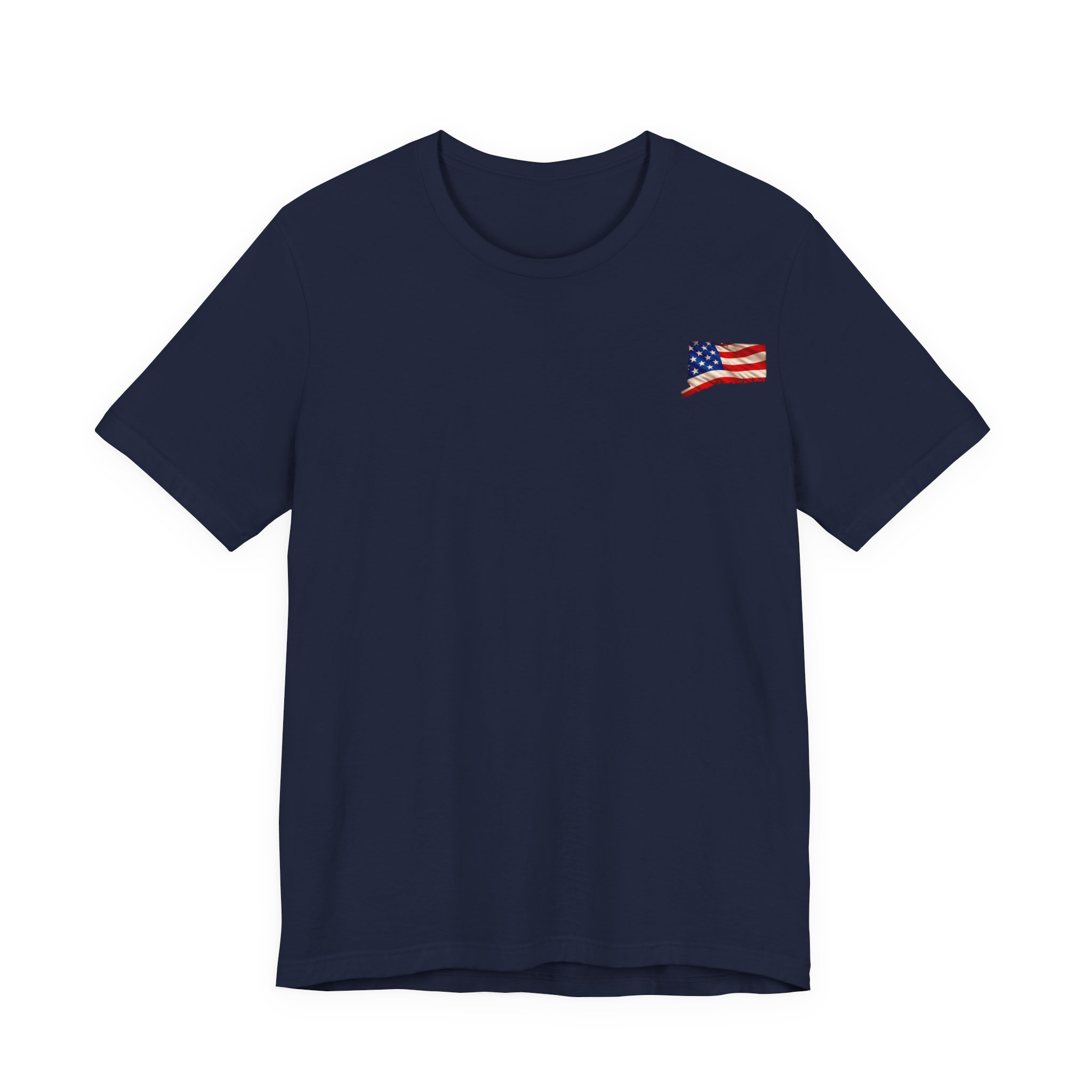 Connecticut Veteran T-Shirt — American Flag Alaska Map Military Tribute Tee - Image 46