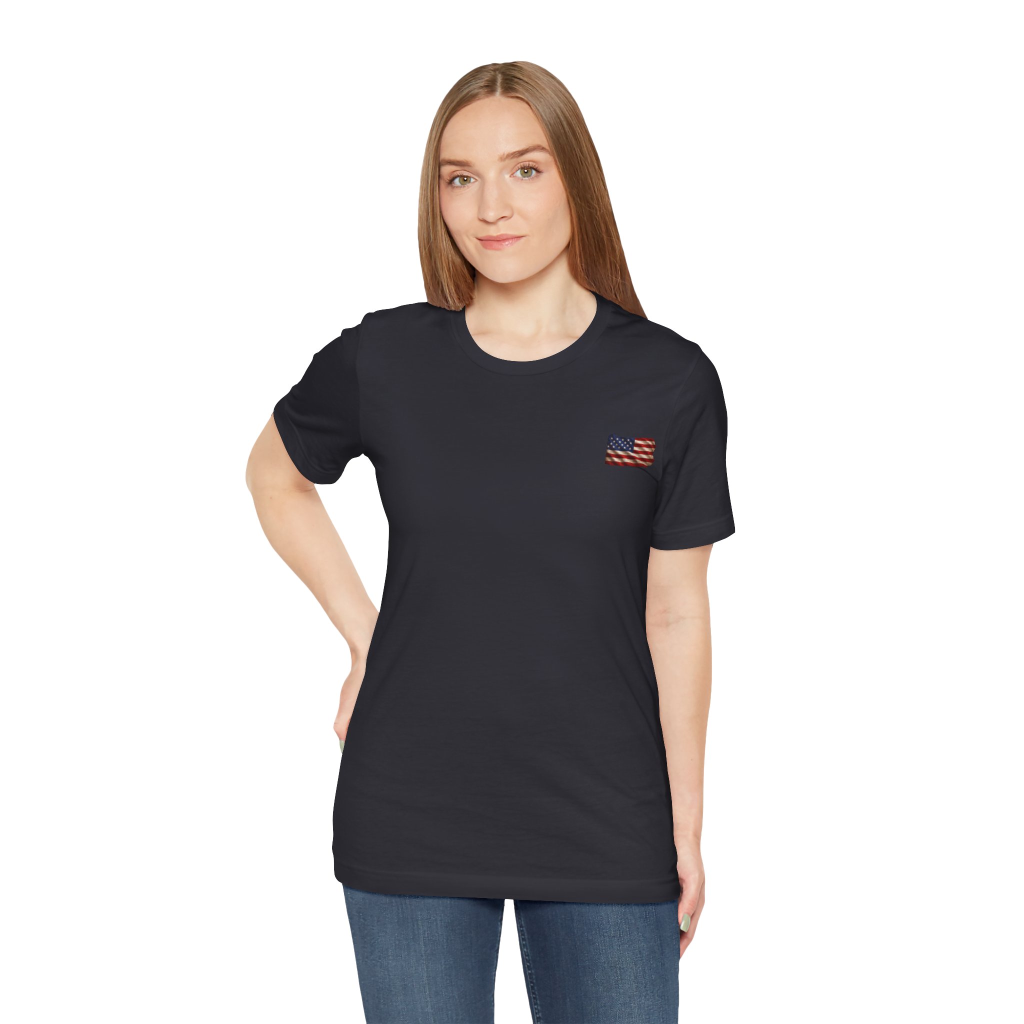 Pennsylvania Veteran T-Shirt — American Flag Map Military Tribute Tee - Image 29