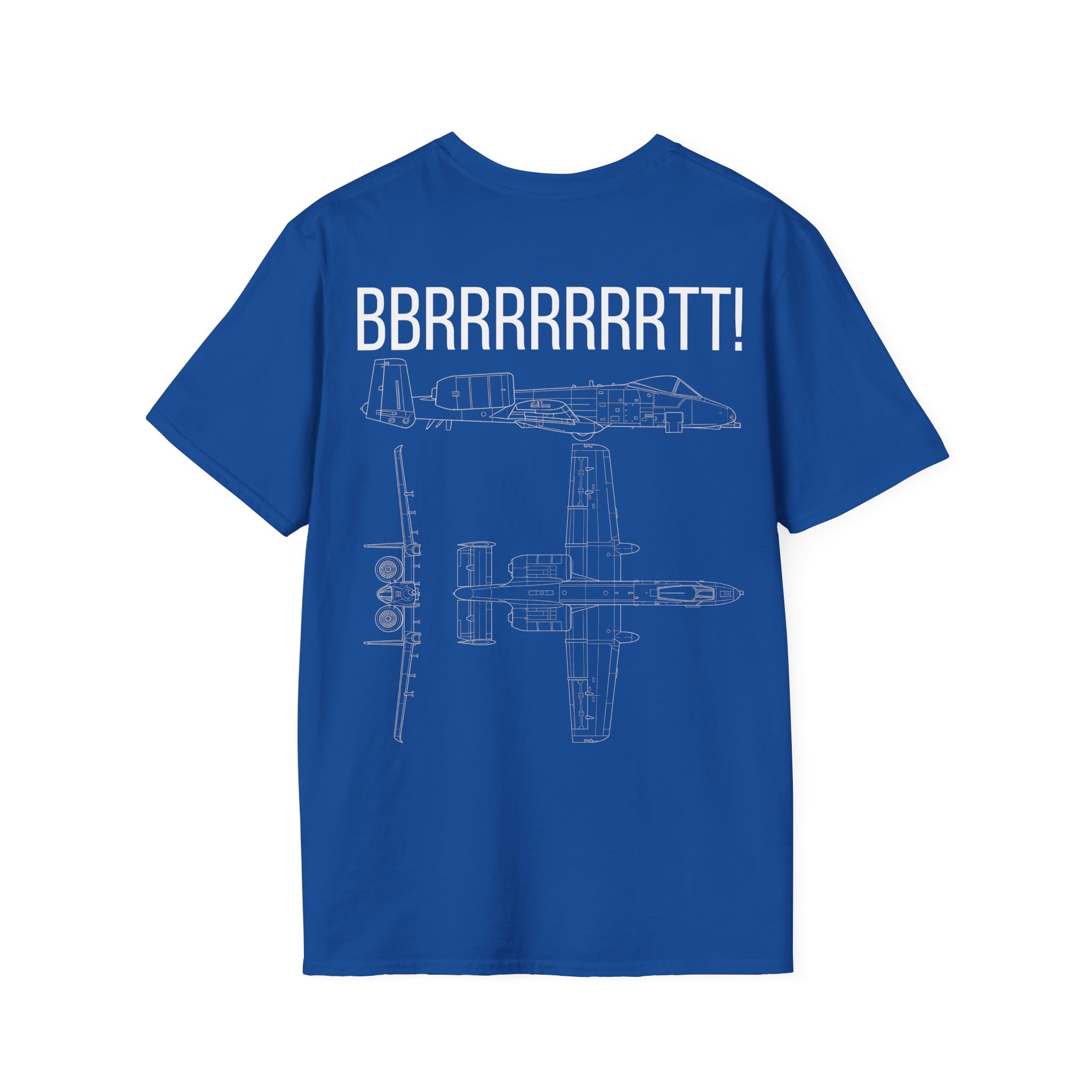 A-10 Warthog T-Shirt — "BBRRRRRRRTT!" Gunfire Sound Military Aircraft Tee - Image 22