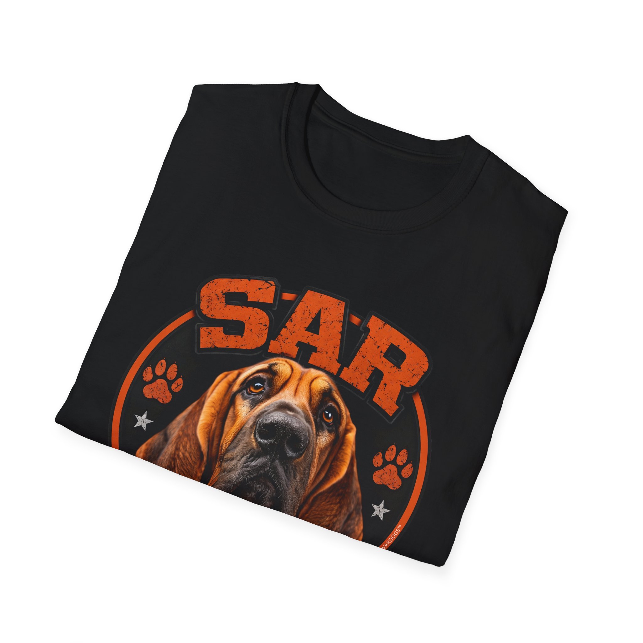 Search And Rescue Bloodhound Shirt, SAR K9 Tee, WARDOGS™ - Image 12