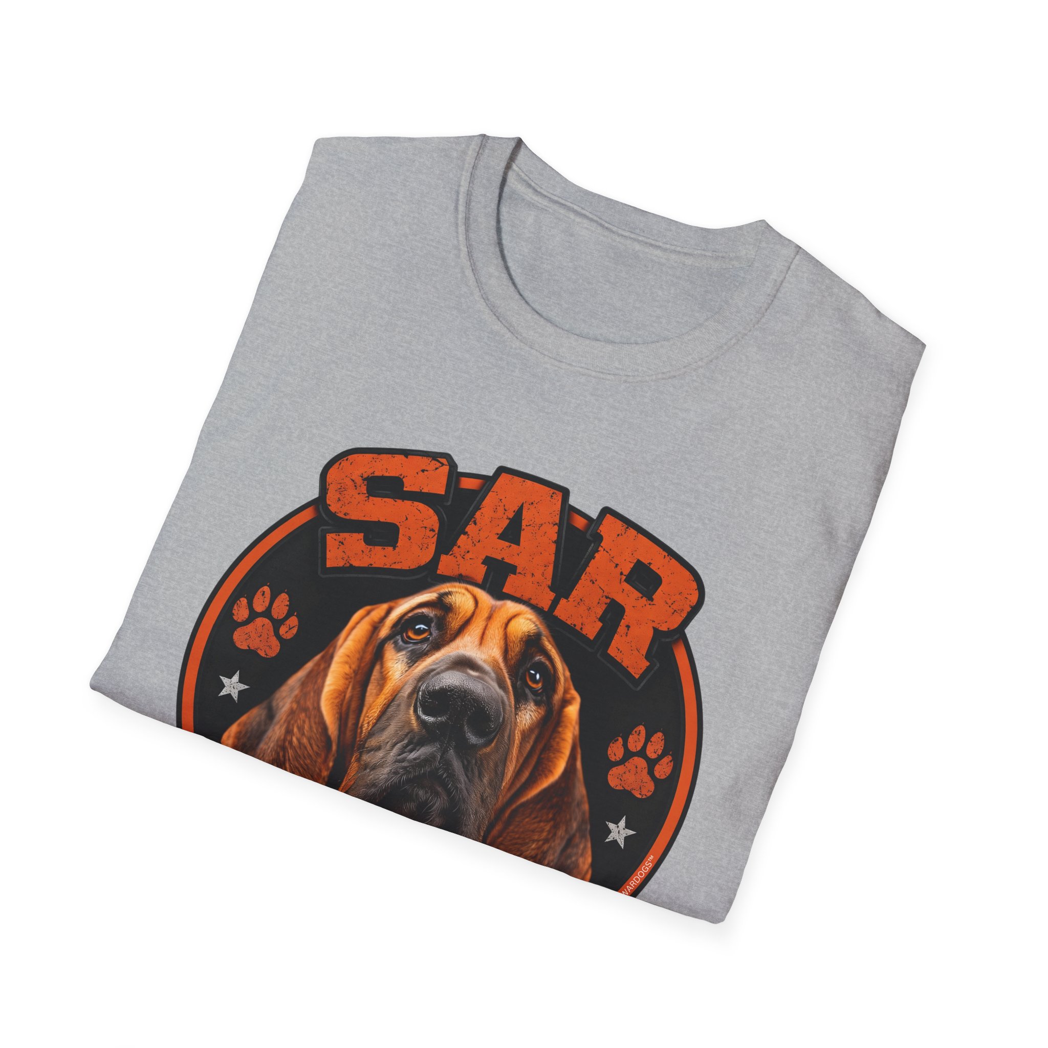 Search And Rescue Bloodhound Shirt, SAR K9 Tee, WARDOGS™ - Image 20