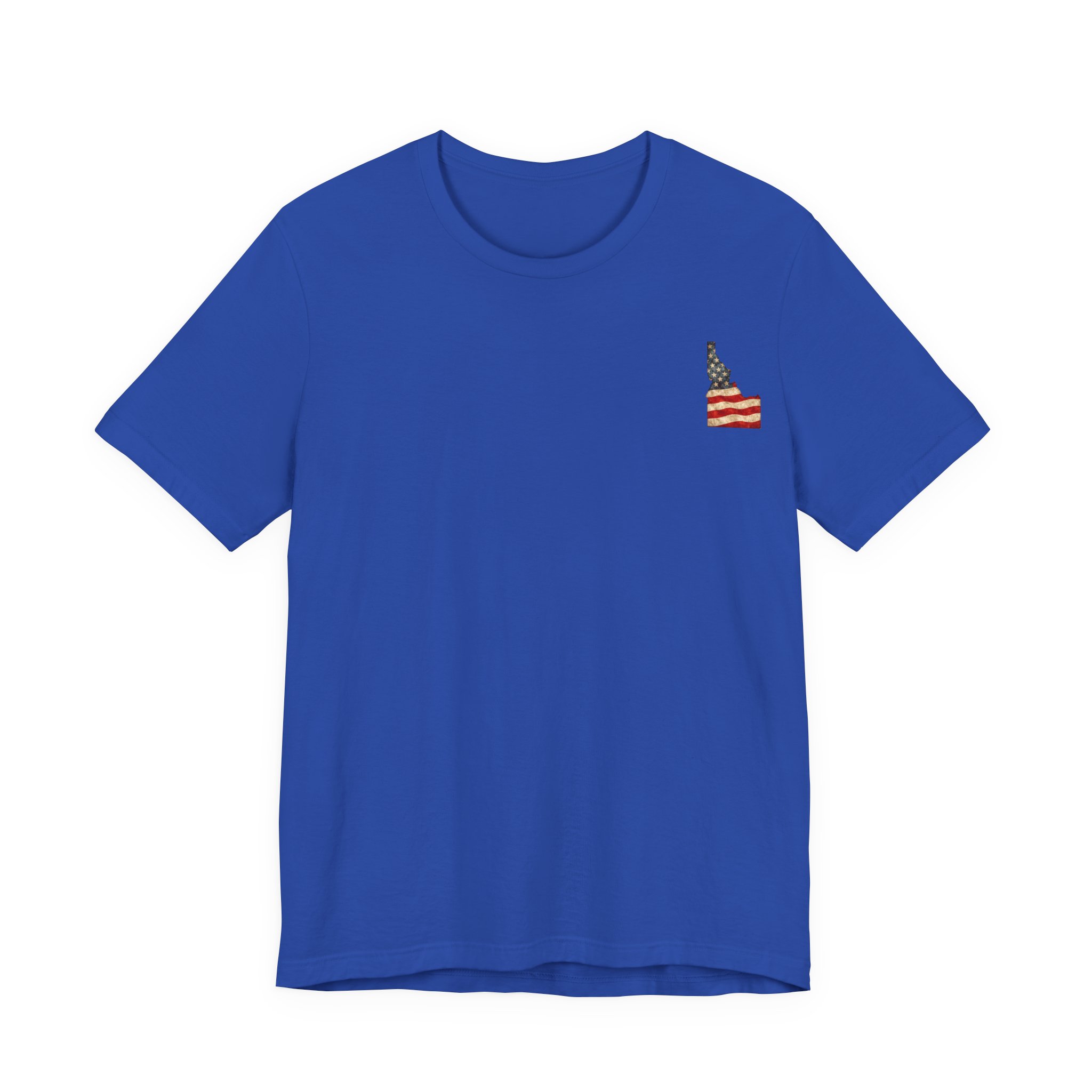 Idaho Veteran T-Shirt — American Flag Map Military Tribute Tee - Image 31