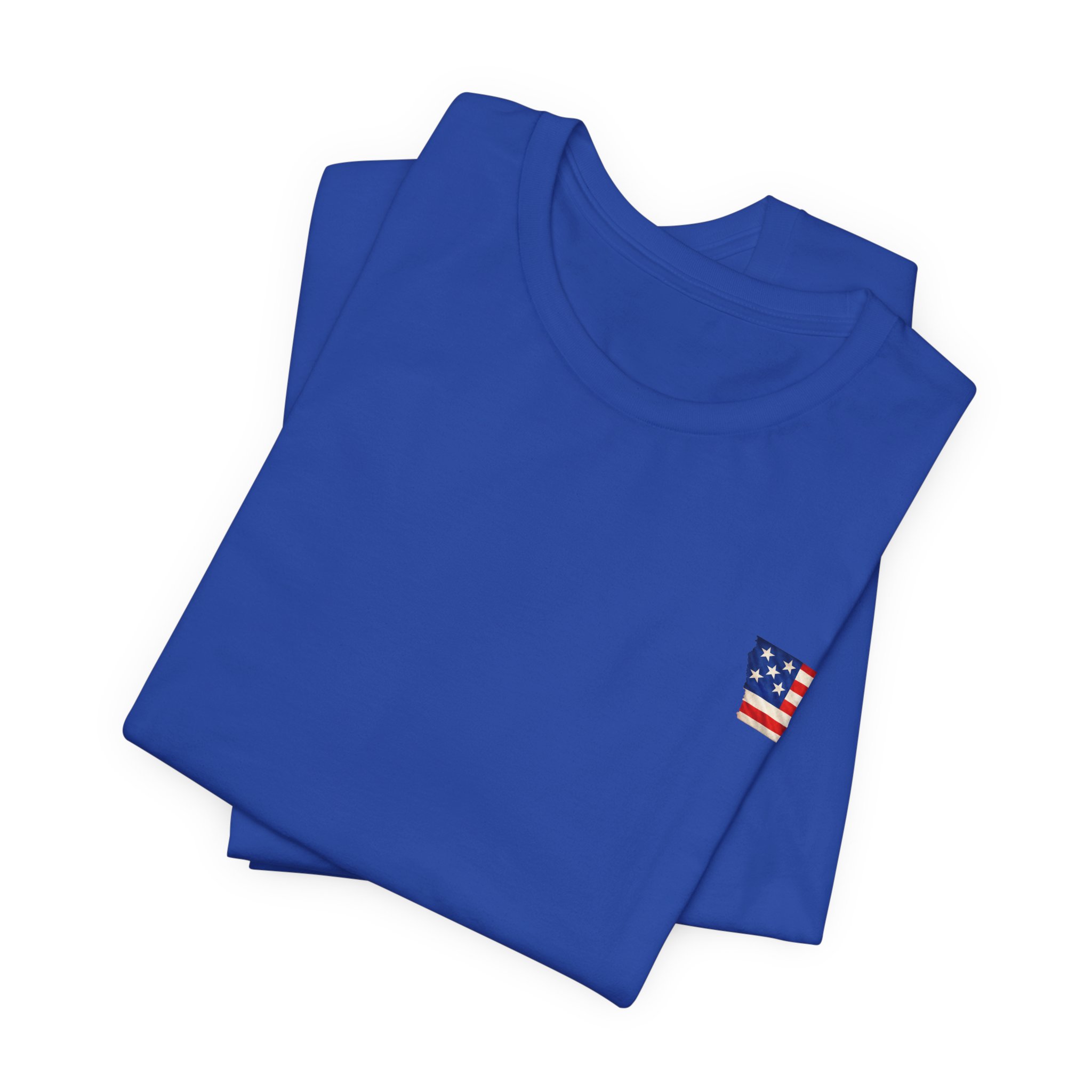 Iowa Veteran T-Shirt — American Flag Map Military Tribute Tee - Image 27