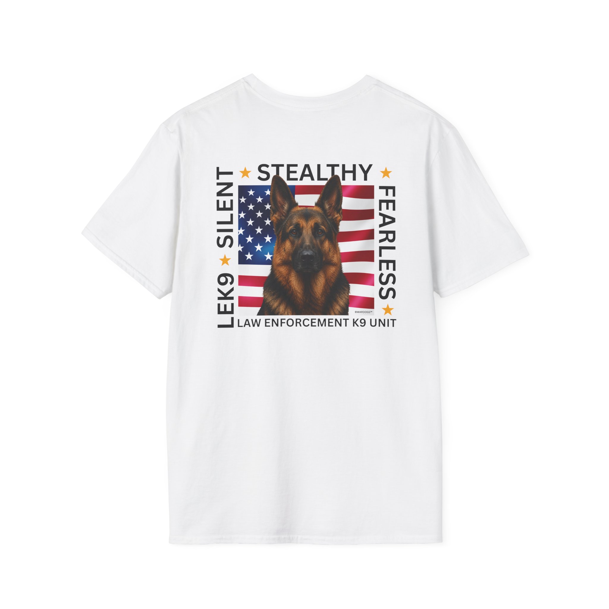 Stealthy Silent Fearless K9 Shirt – LAWDOGS™ - Image 6