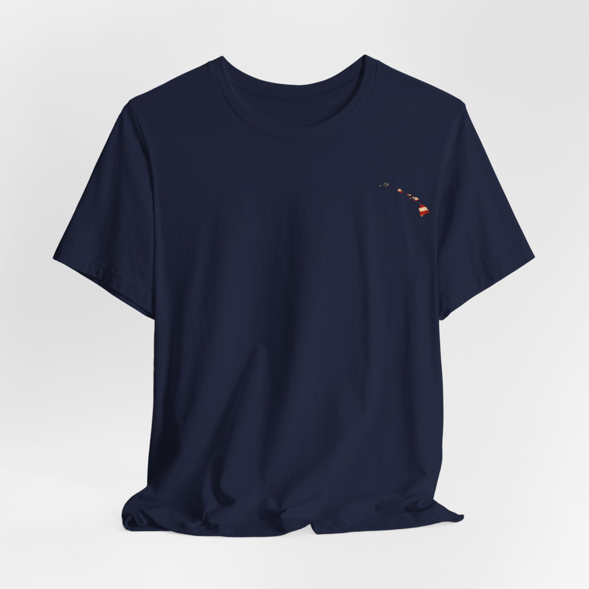 Hawaii Veteran T-Shirt — American Flag Map Military Tribute Tee - Image 4