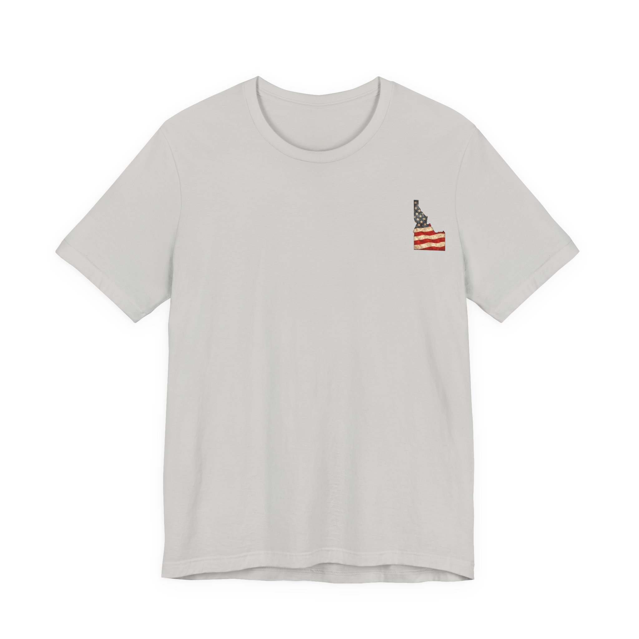 Idaho Veteran T-Shirt — American Flag Map Military Tribute Tee - Image 16