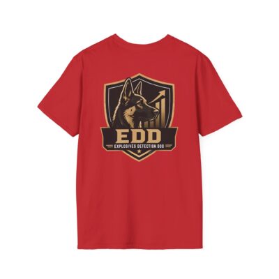 Explosives Detection Dog (EDD) T-Shirt — K9 Handler Badge Tee