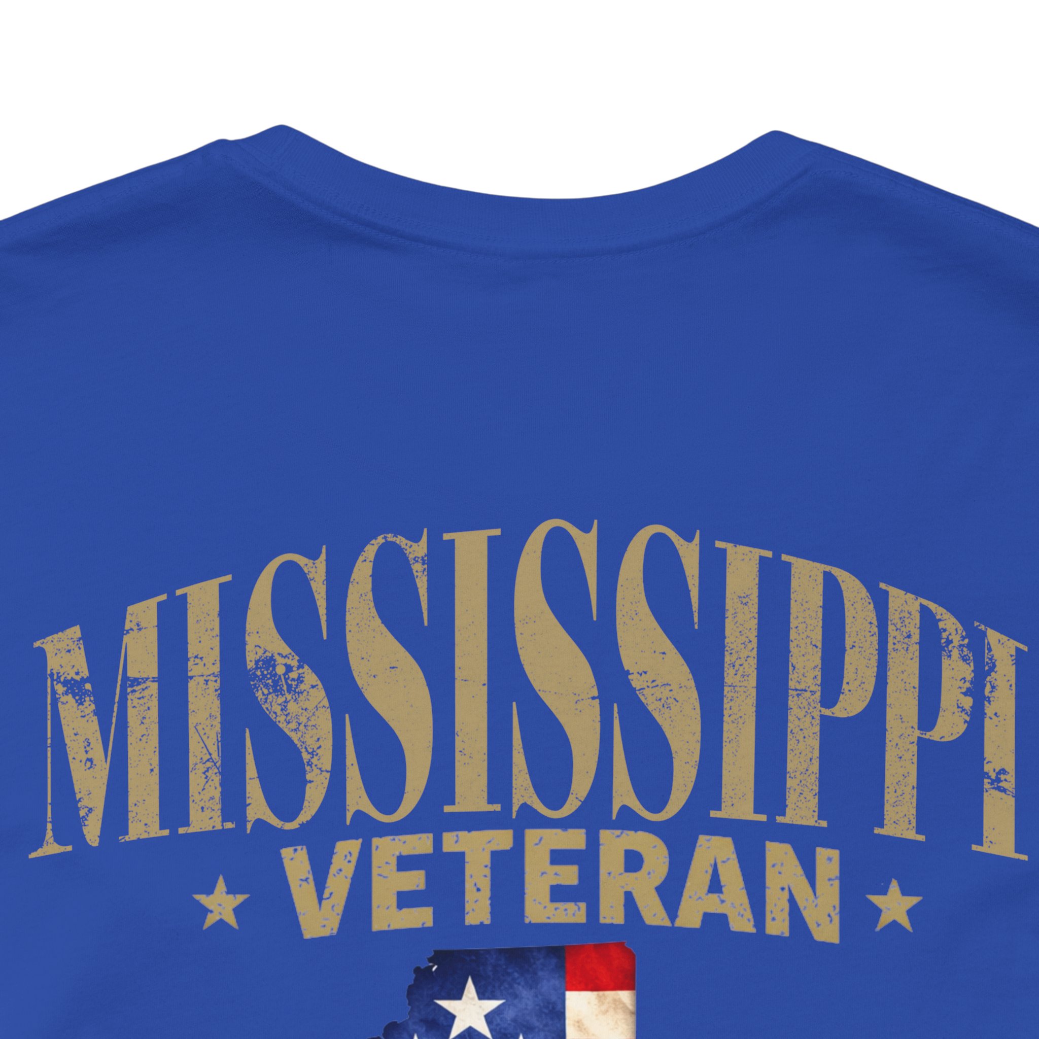 Mississippi Veteran T-Shirt — American Flag Alaska Map Military Tribute Tee - Image 30