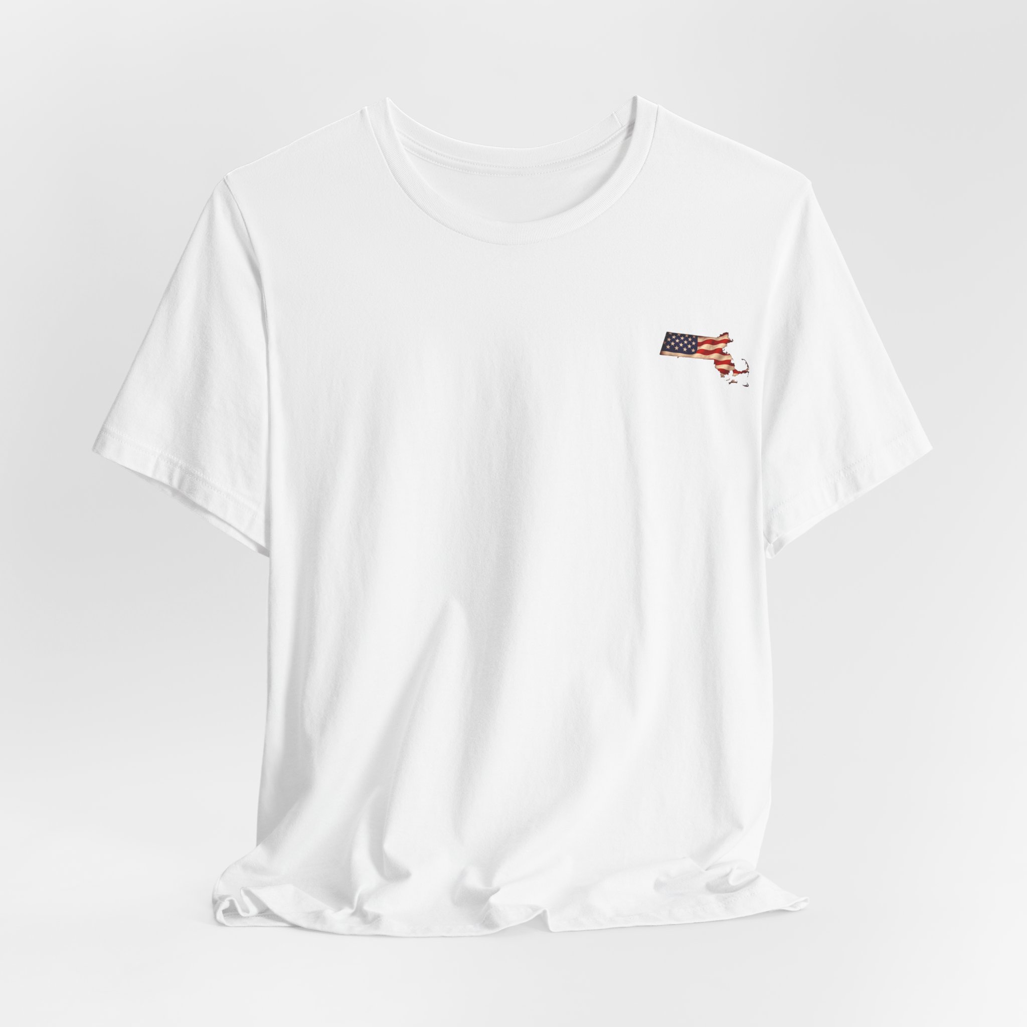 Ohio Veteran T-Shirt — American Flag Map Military Tribute Tee - Image 23