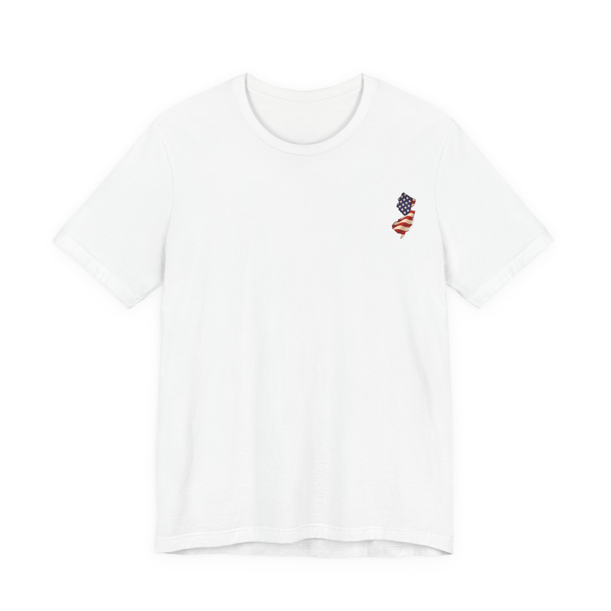 New Jersey Veteran T-Shirt — American Flag Map Military Tribute Tee - Image 13