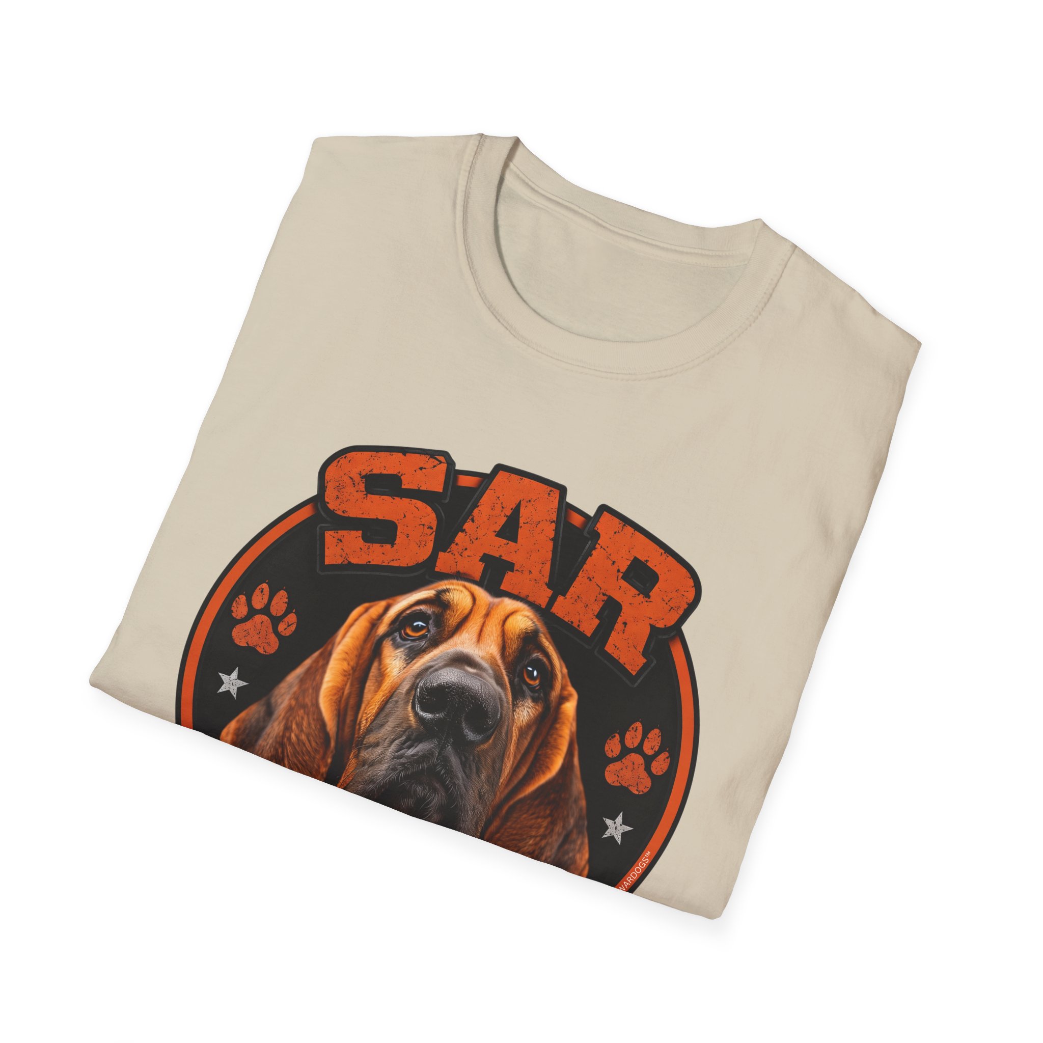 Search And Rescue Bloodhound Shirt, SAR K9 Tee, WARDOGS™ - Image 16