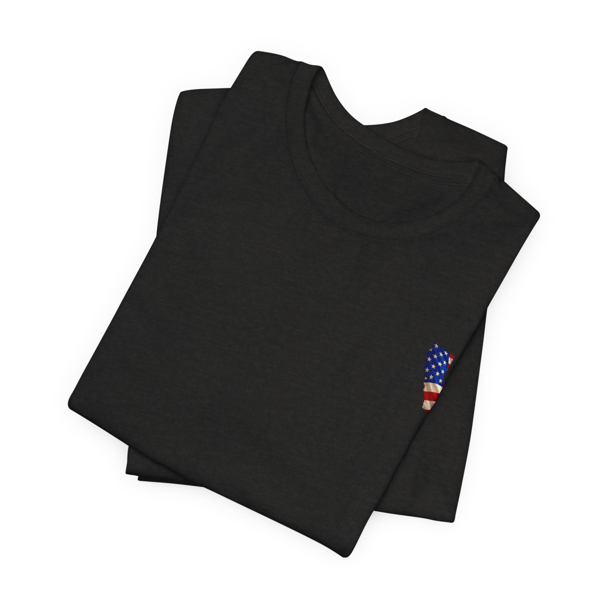 California Veteran T-Shirt — American Flag Map Military Tribute Tee - Image 57