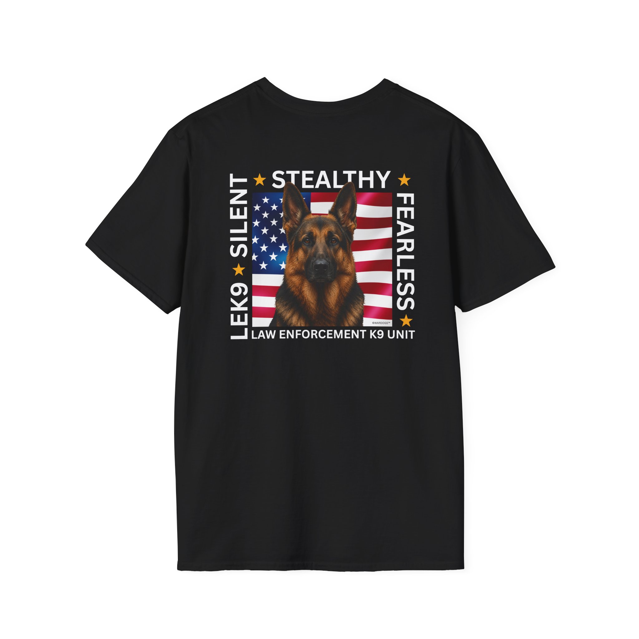 Stealthy Silent Fearless K9 Shirt – LAWDOGS™ - Image 10