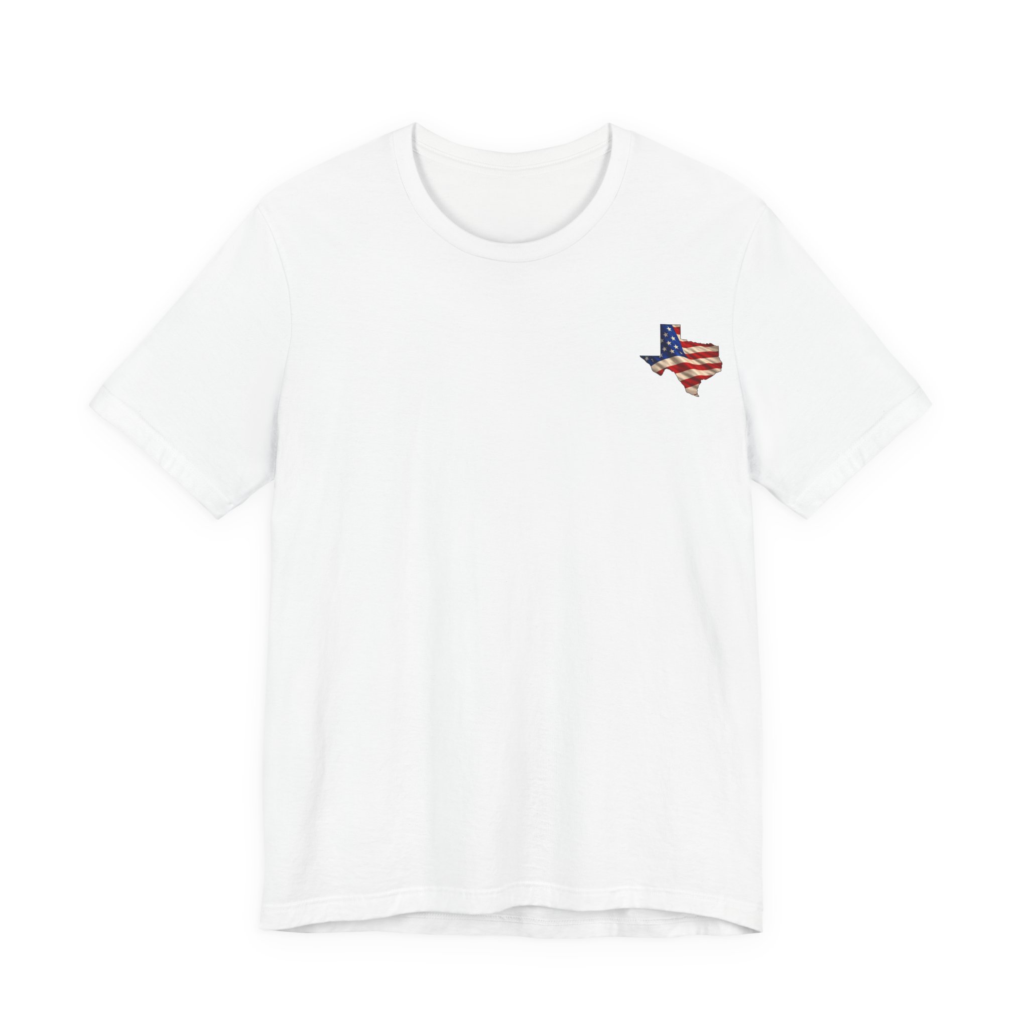 Texas Veteran T-Shirt — American Flag Map Military Tribute Tee - Image 41