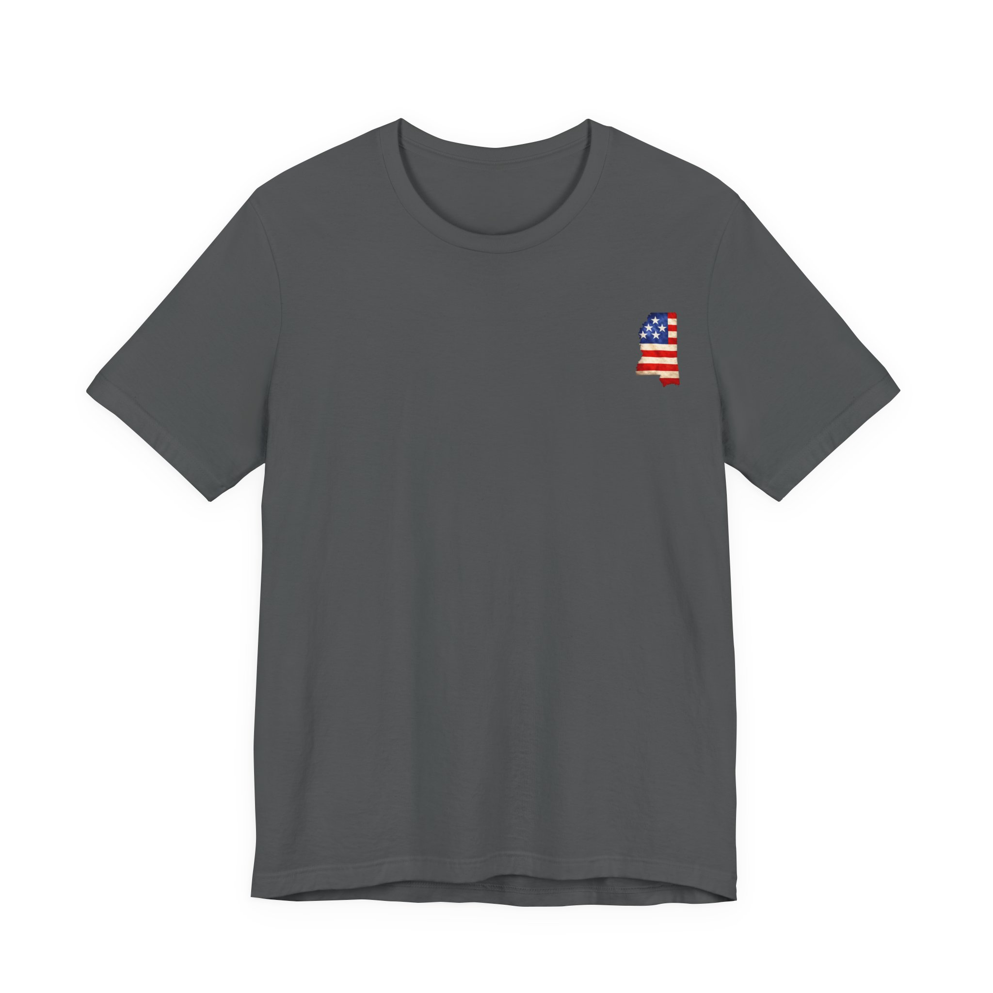 Mississippi Veteran T-Shirt — American Flag Alaska Map Military Tribute Tee - Image 10