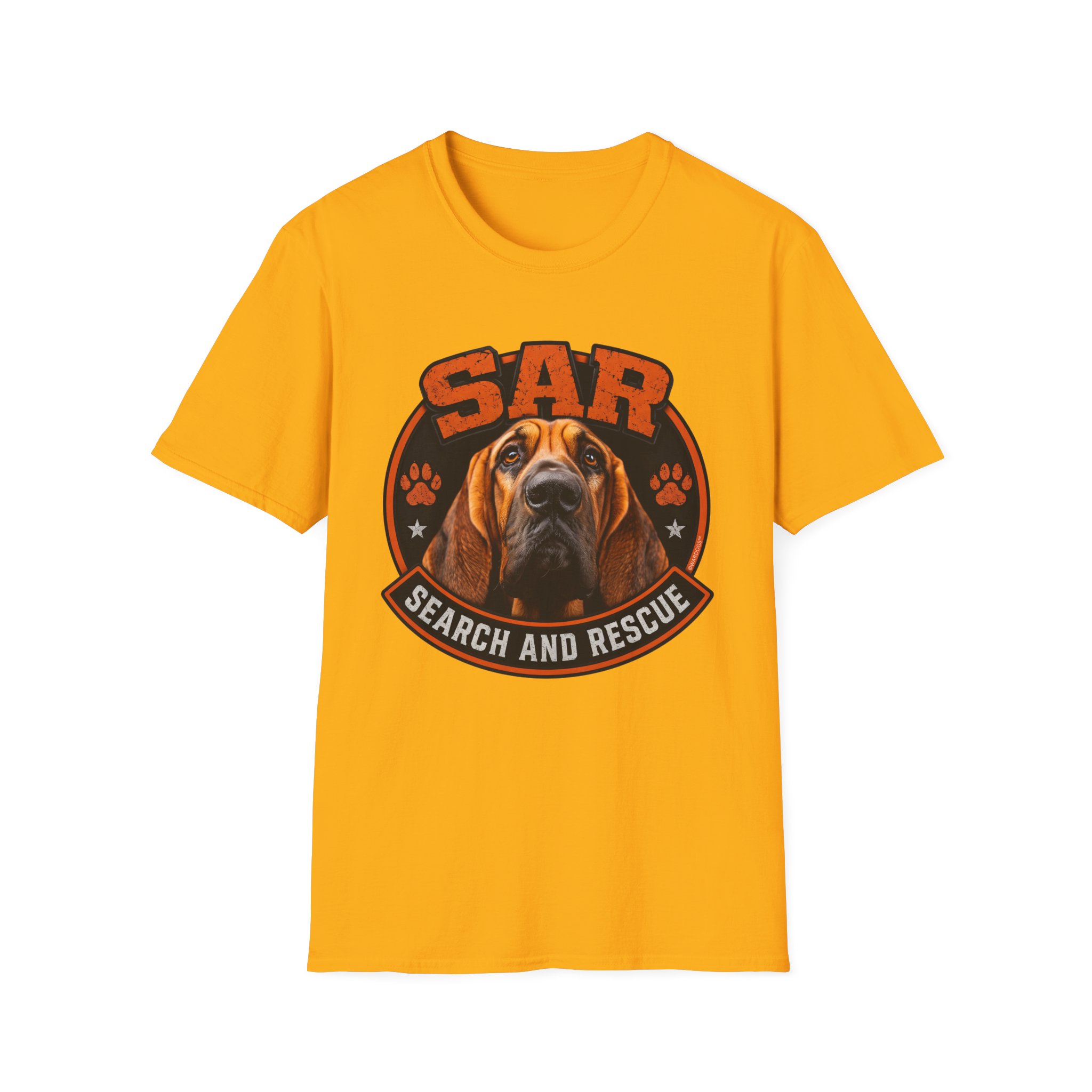 Search And Rescue Bloodhound Shirt, SAR K9 Tee, WARDOGS™