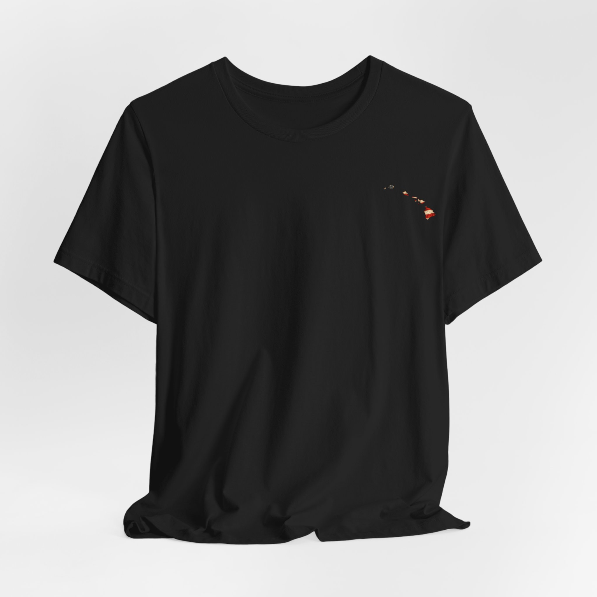 Hawaii Veteran T-Shirt — American Flag Map Military Tribute Tee - Image 13