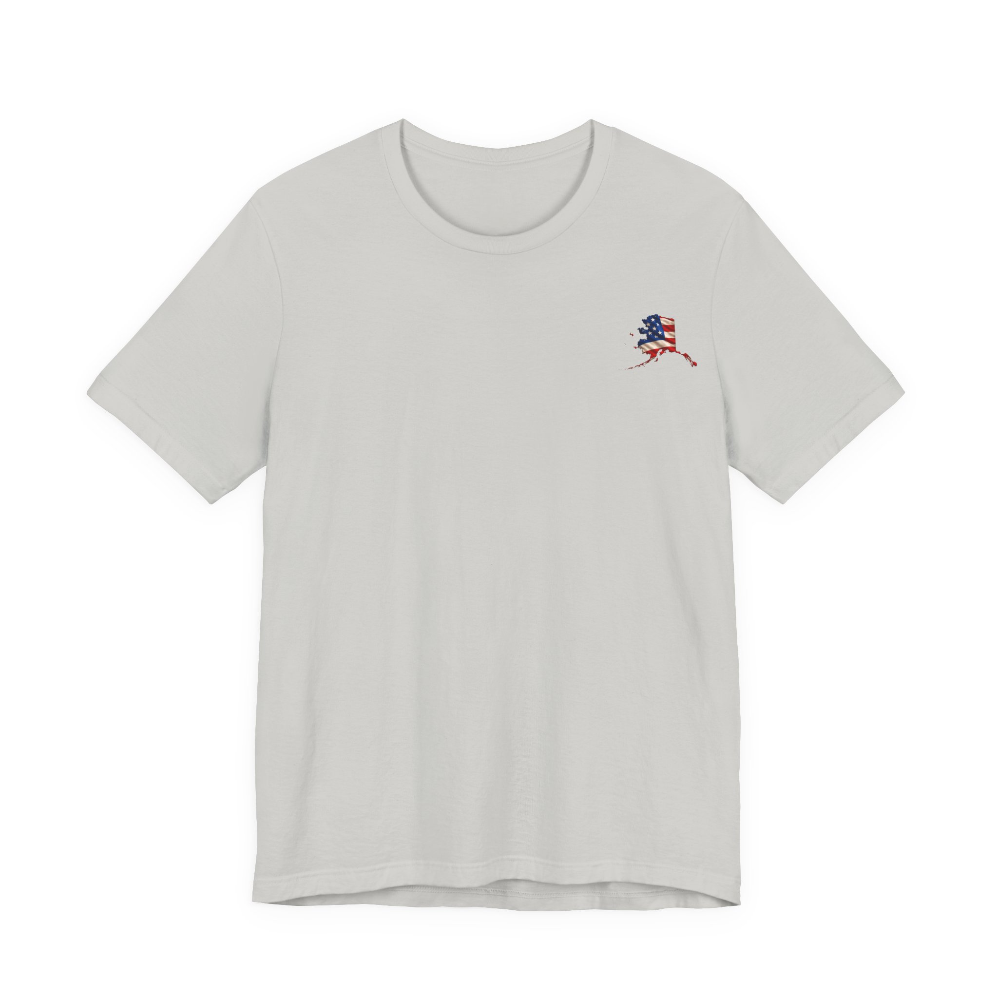 Alaska Veteran T-Shirt — American Flag Alaska Map Military Tribute Tee - Image 11