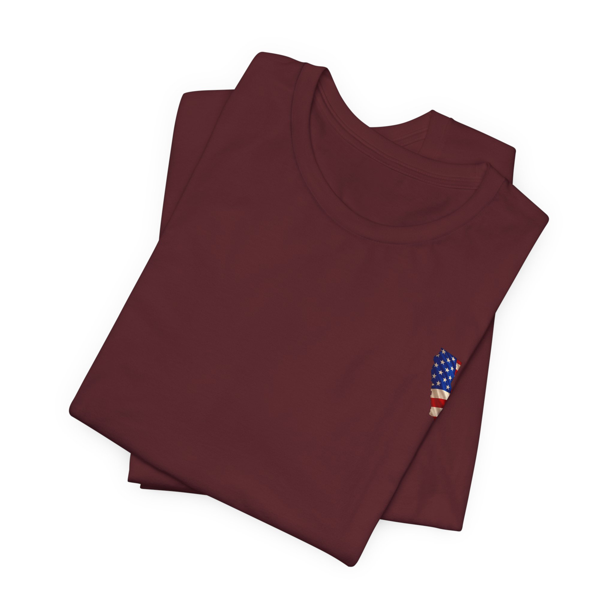 California Veteran T-Shirt — American Flag Map Military Tribute Tee - Image 65