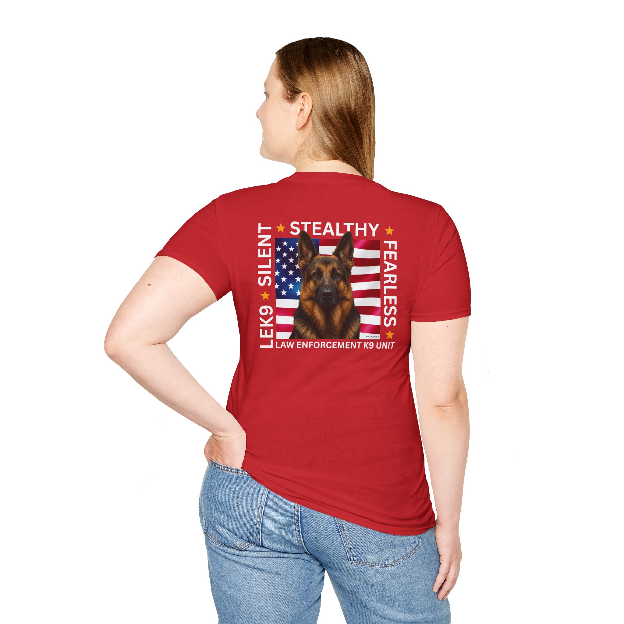 Stealthy Silent Fearless K9 Shirt – LAWDOGS™ - Image 36
