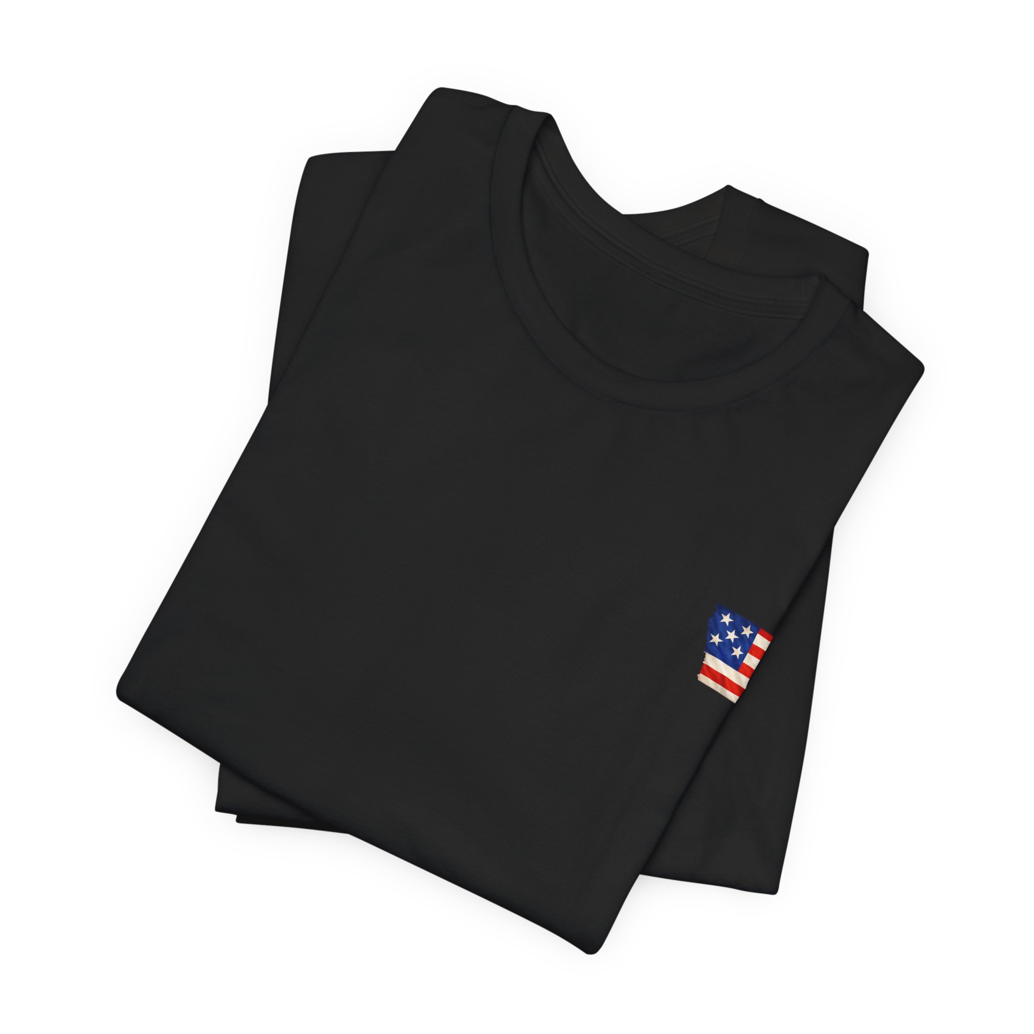 Iowa Veteran T-Shirt — American Flag Map Military Tribute Tee - Image 11
