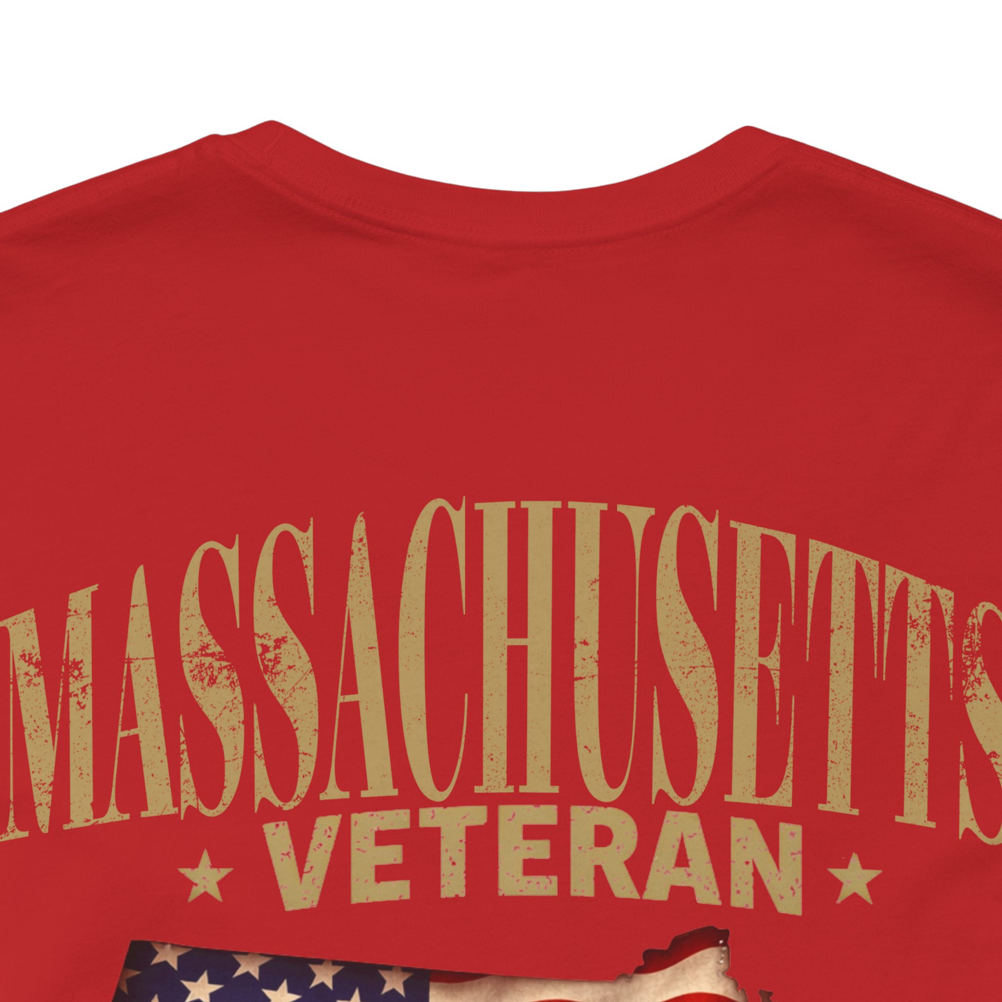 Ohio Veteran T-Shirt — American Flag Map Military Tribute Tee - Image 49