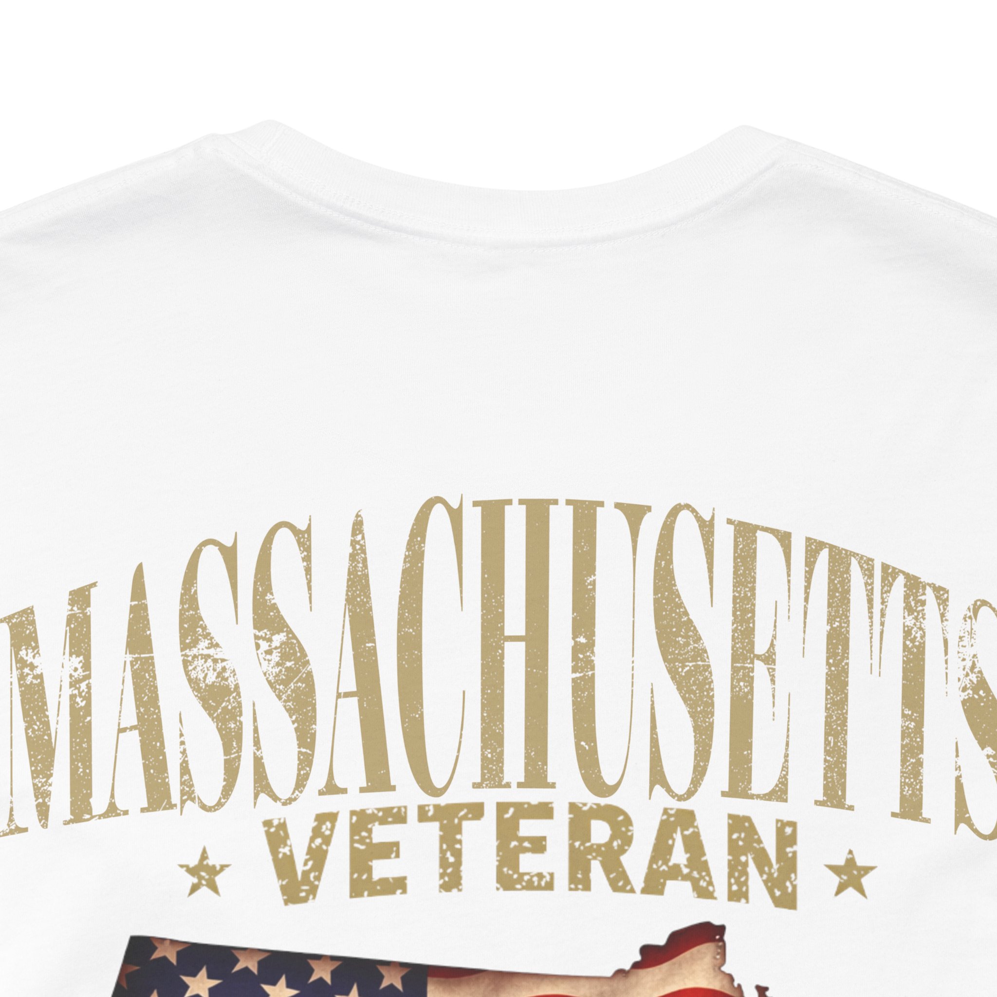 Ohio Veteran T-Shirt — American Flag Map Military Tribute Tee - Image 24