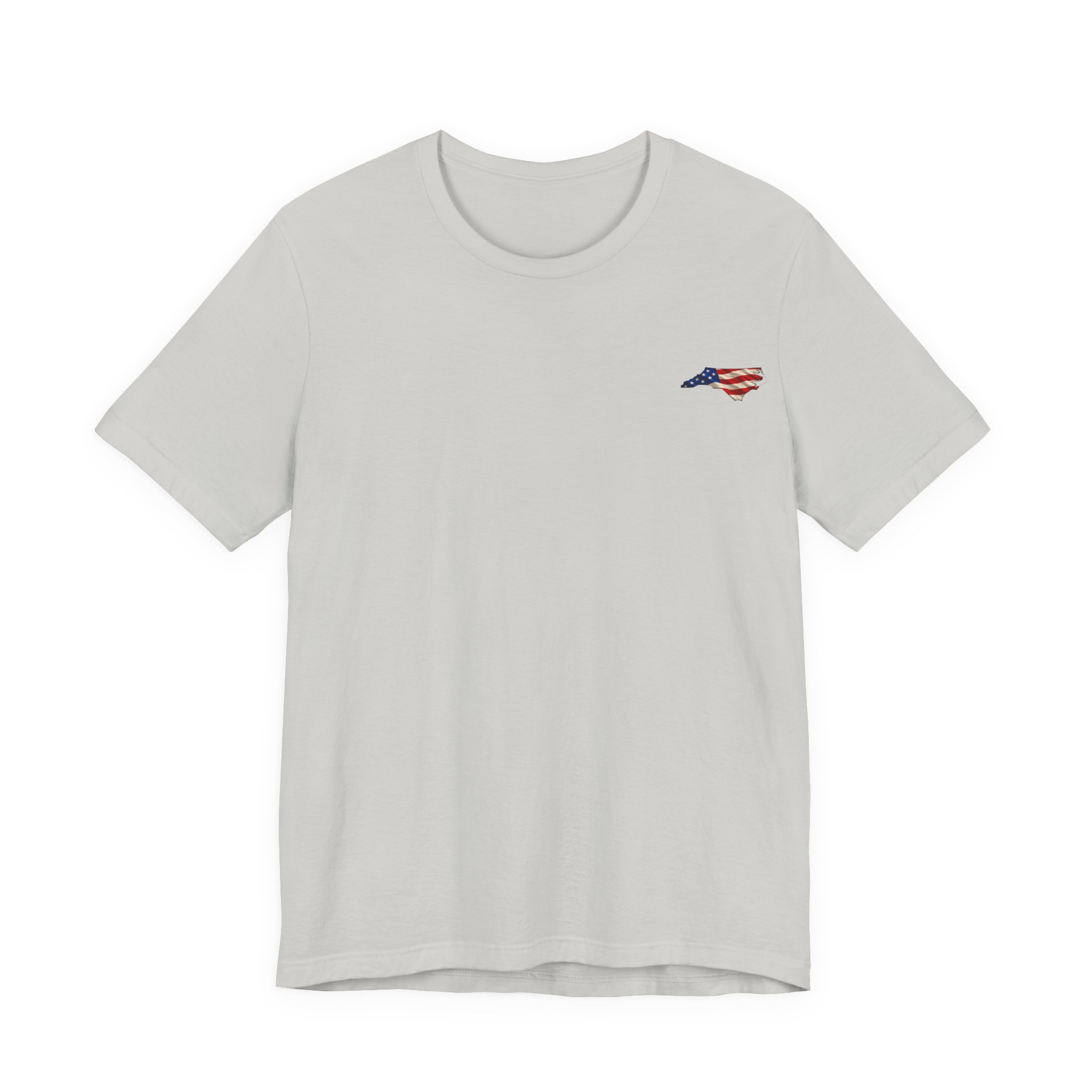 North Carolina Veteran T-Shirt — American Flag Map Military Tribute Tee - Image 17