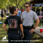 Law Enforcement Police K9 Tee - Malinois FEARLESS Trending - K9 Unit - LEK9 Front